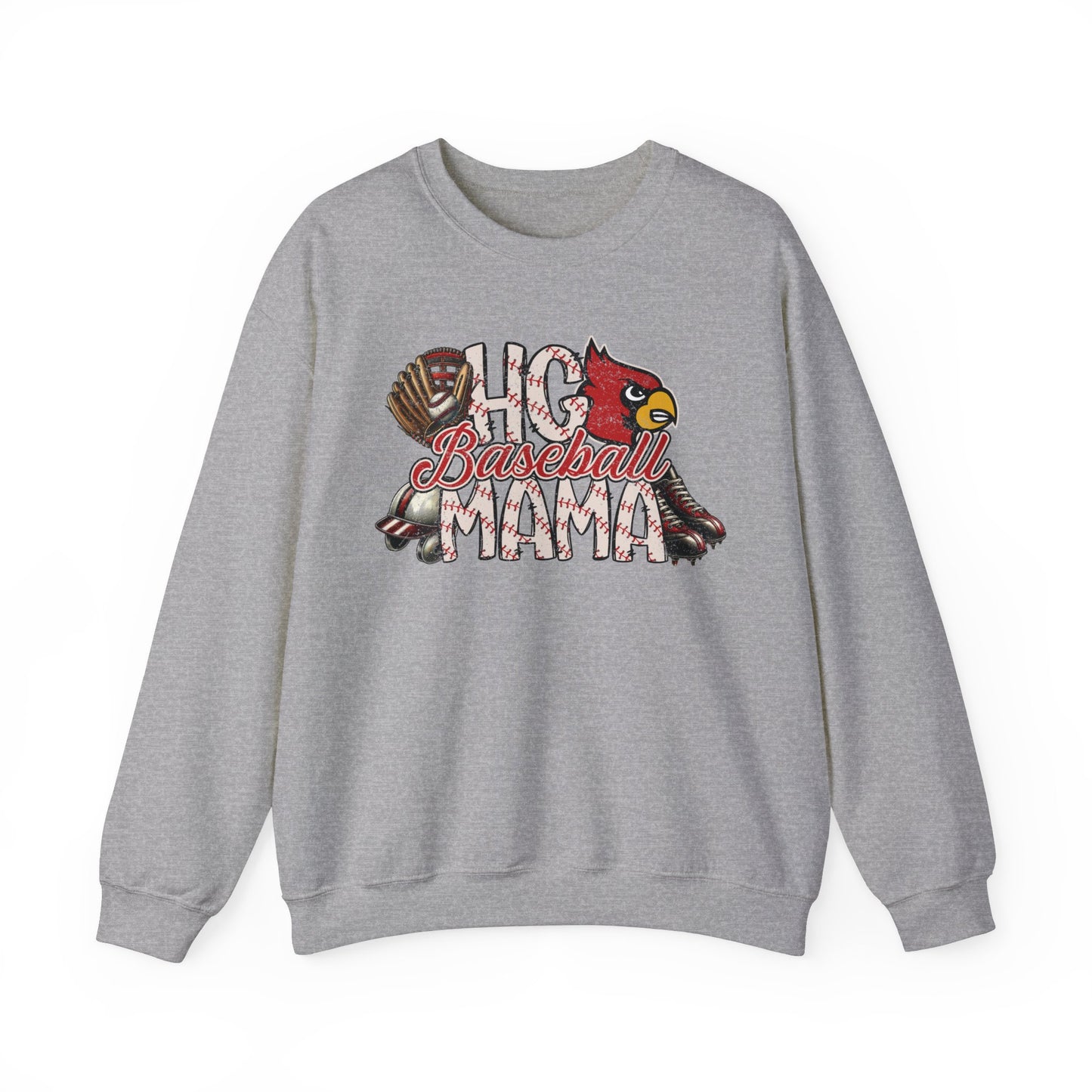 HG Baseball Mama - Unisex Heavy Blend™ Crewneck Sweatshirt