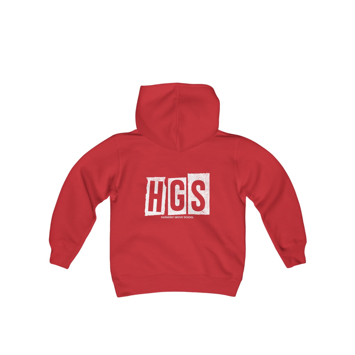 Vintage Cardinal + HGS - Youth Heavy Blend Hooded Sweatshirt