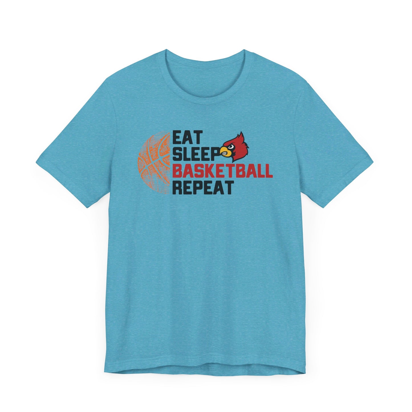 Eat Sleep Basketball Repeat - Bella + Canvas Short Sleeve Tee