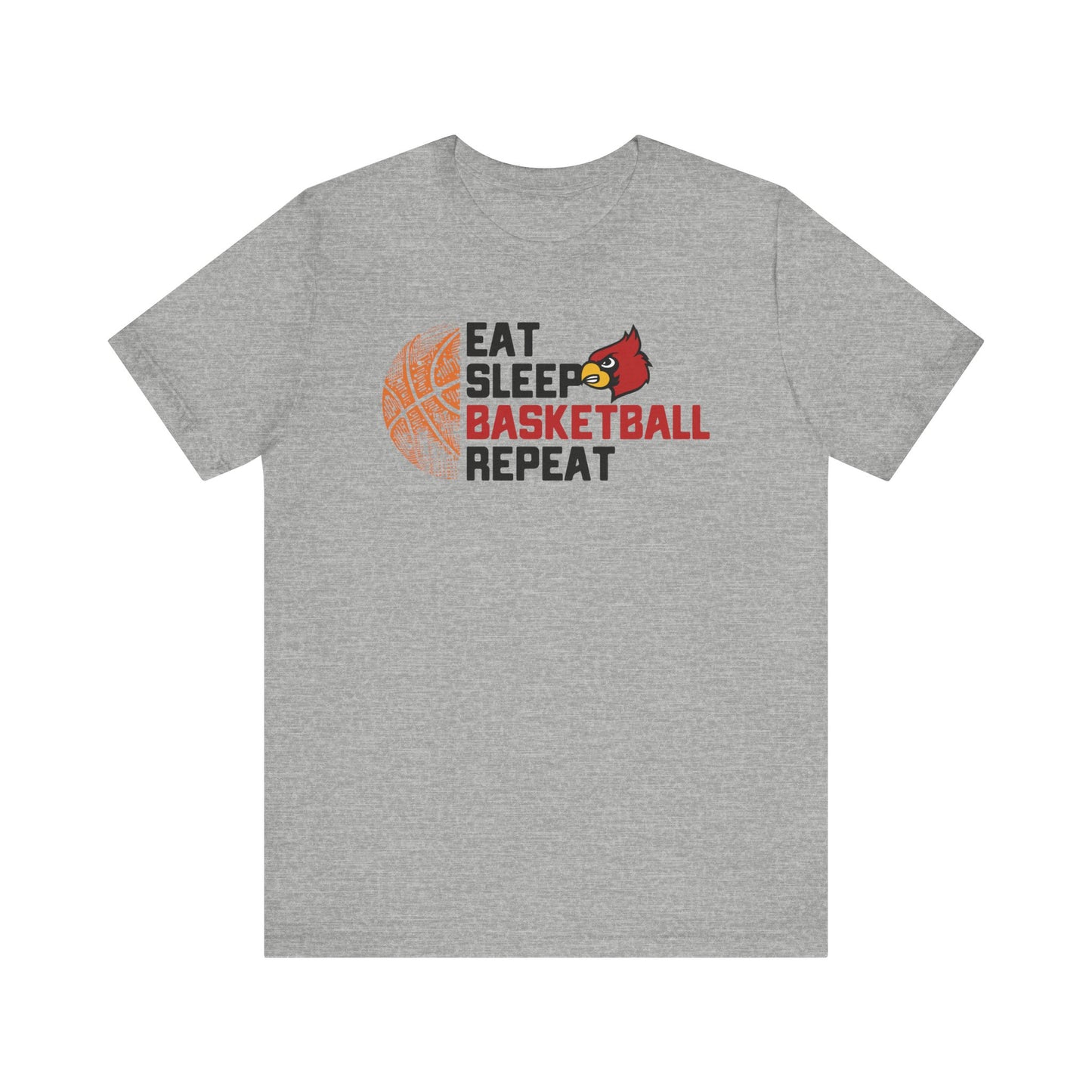 Eat Sleep Basketball Repeat - Bella + Canvas Short Sleeve Tee