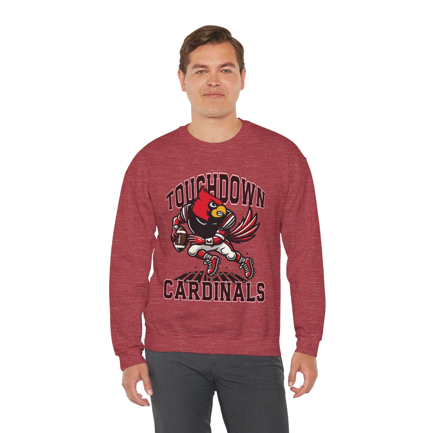 Touchdown Cardinals - Unisex Heavy Blend™ Crewneck Sweatshirt