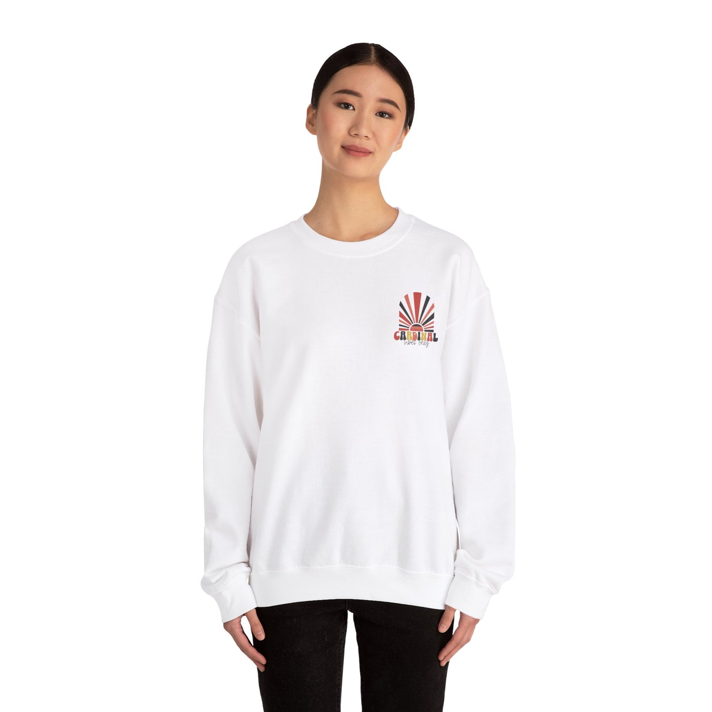 Cardinal Vibes Only - Unisex Heavy Blend™ Crewneck Sweatshirt