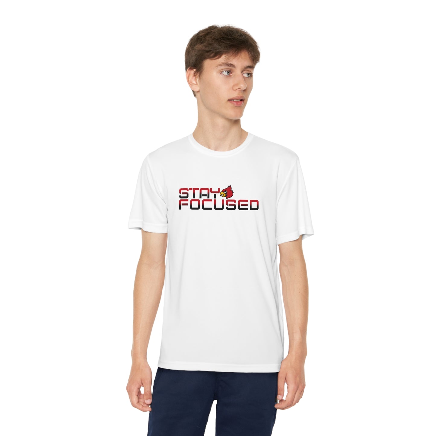 Stay Focused - Youth Sport-Tek® Competitor™ Tee