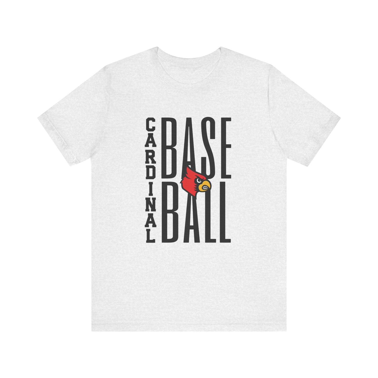 Cardinal Baseball - Bella + Canvas Short Sleeve Tee