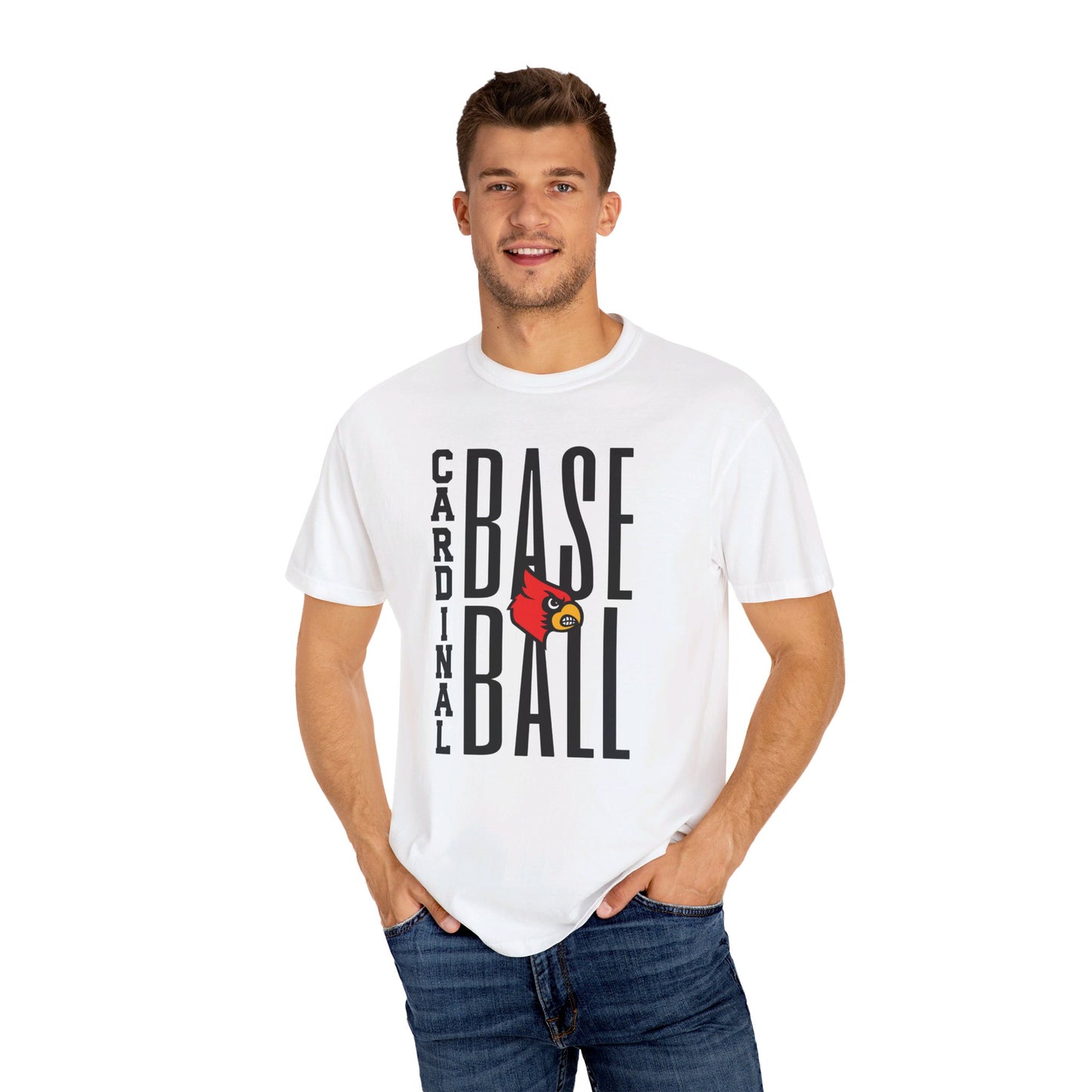 Cardinal Baseball - Comfort Colors T-shirt