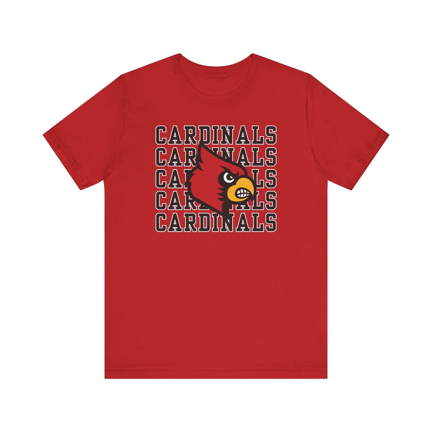 Cardinals, Cardinals - Bella + Canvas Short Sleeve Tee