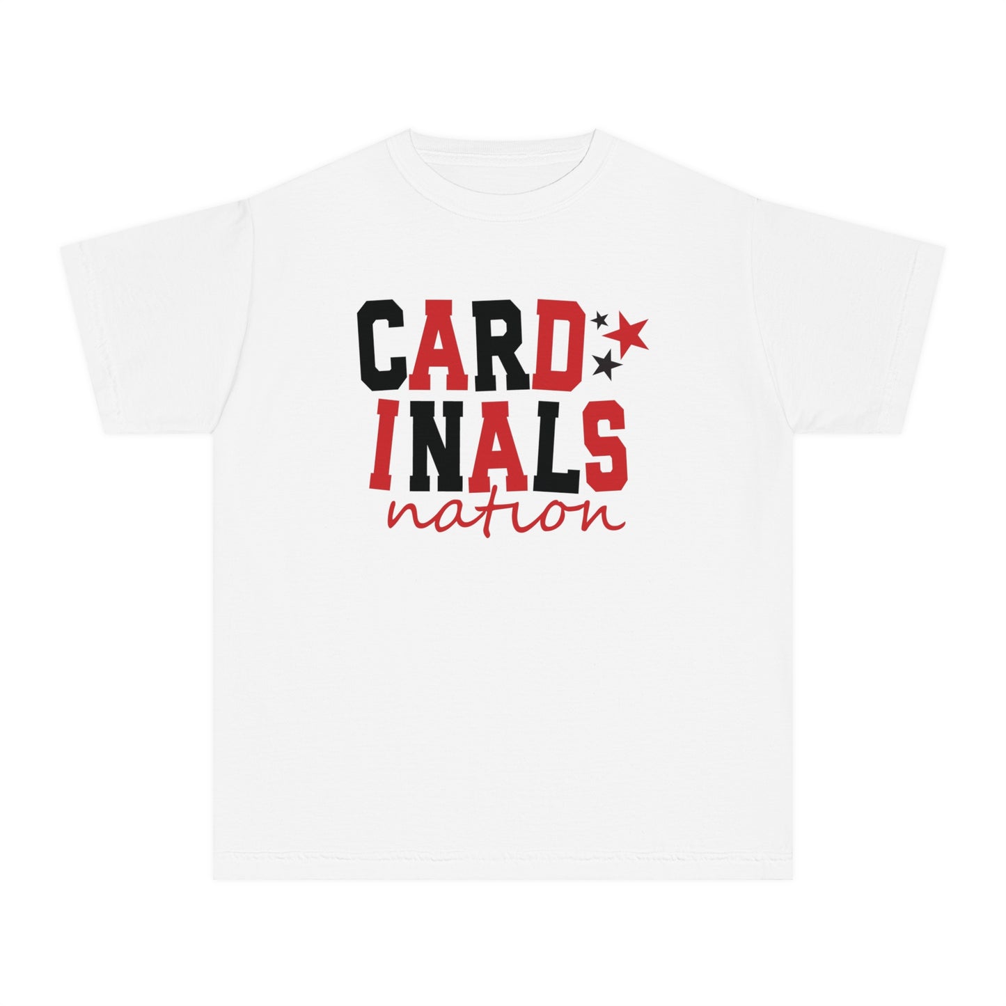Cardinals Nation - Comfort Colors Youth Tee
