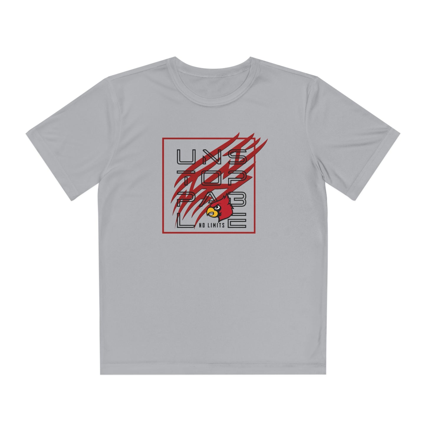 Unstoppable Cardinal - Youth Sport-Tek® Competitor™ Tee