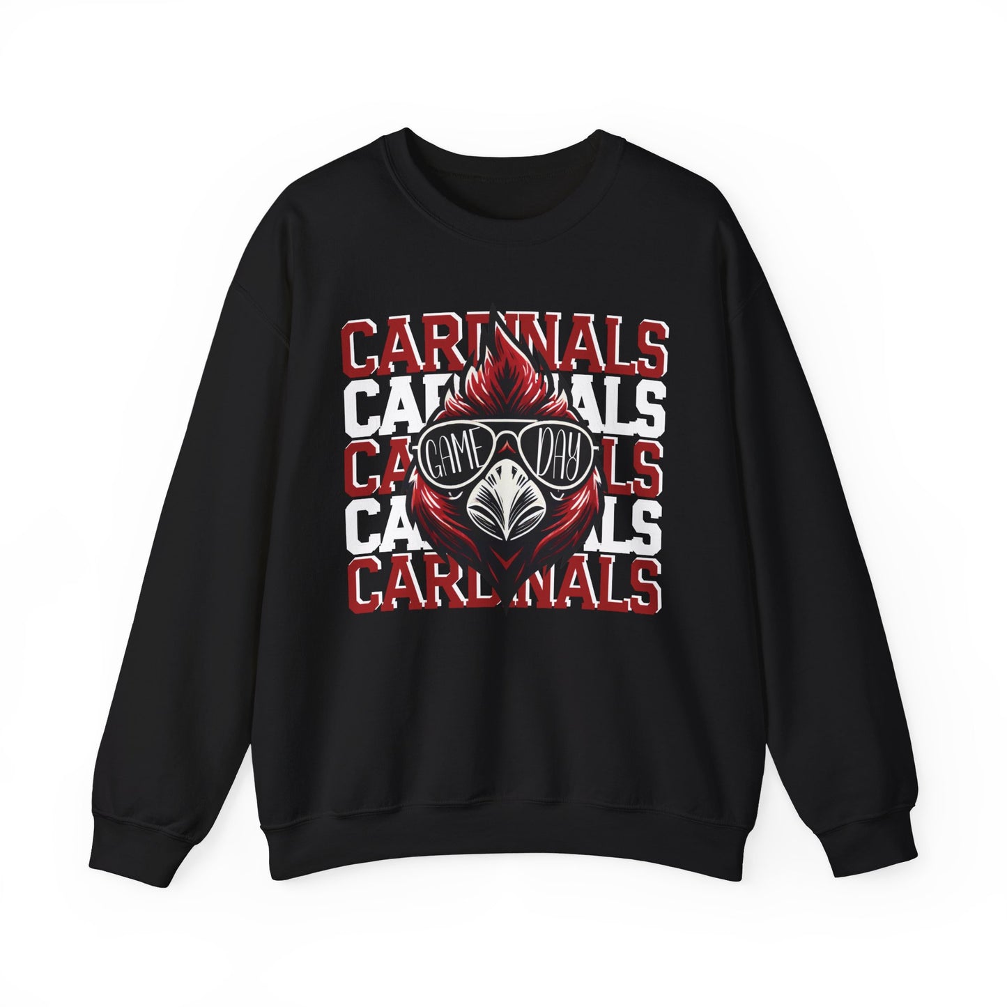 Cardinals Game Day Sunglasses - Unisex Heavy Blend™ Crewneck Sweatshirt