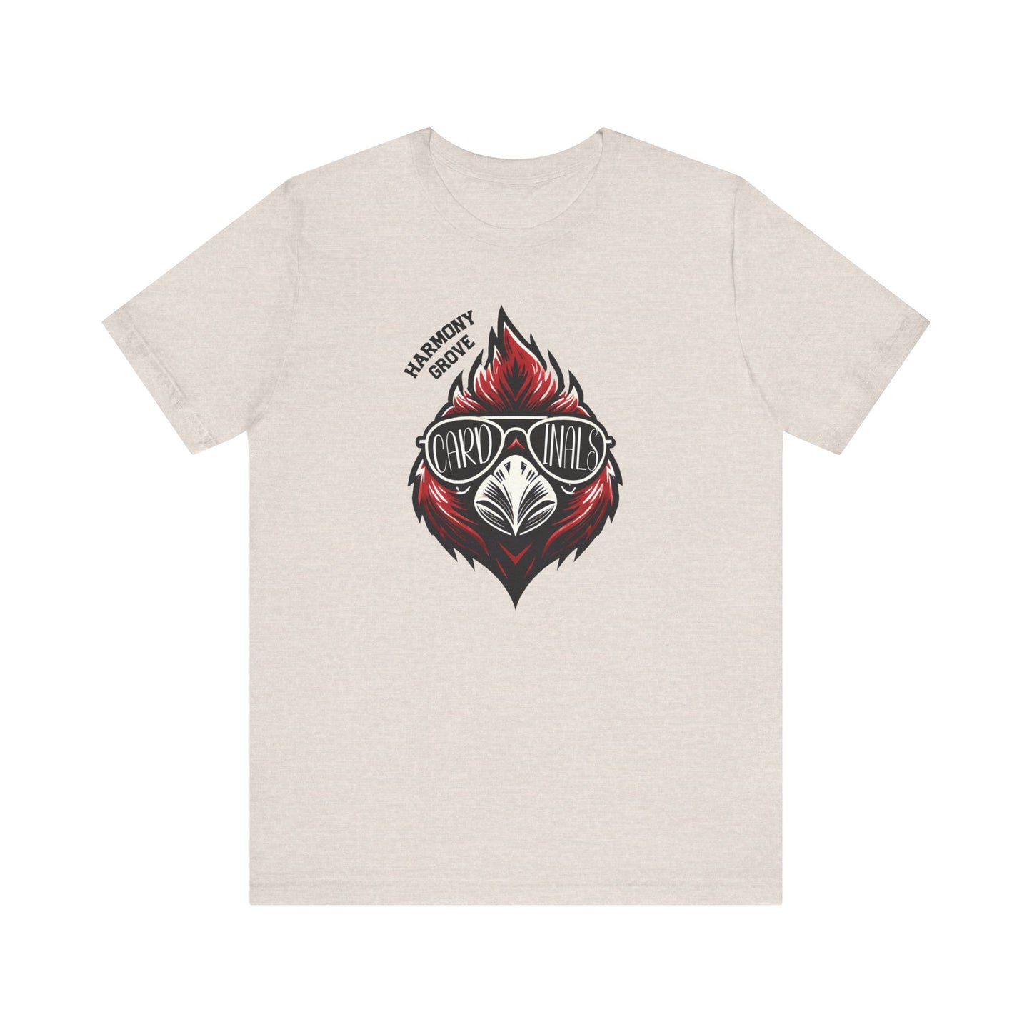 Harmony Grove Cardinals Sunglasses - Bella + Canvas Short Sleeve Tee