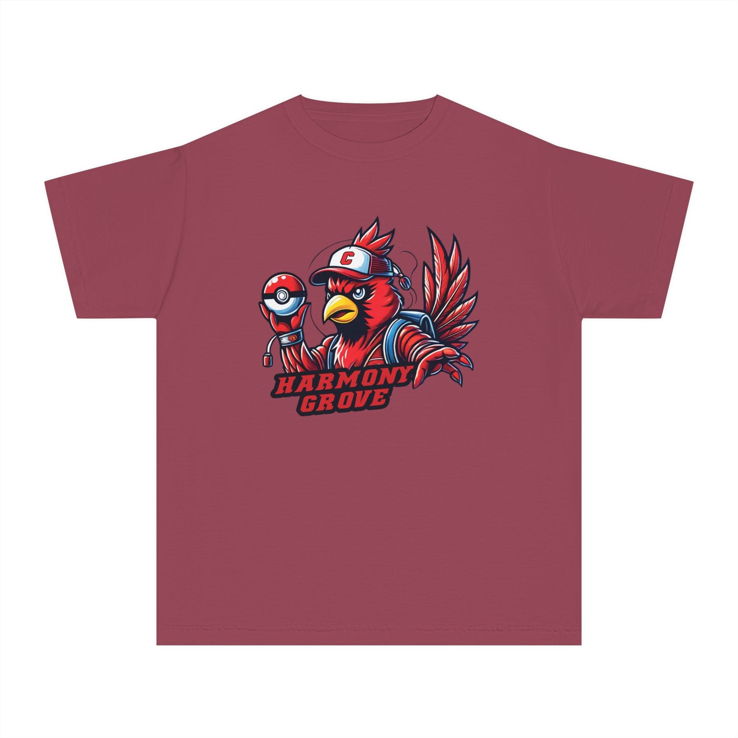 Game Card Style Harmony Grove - Comfort Colors Youth Tee
