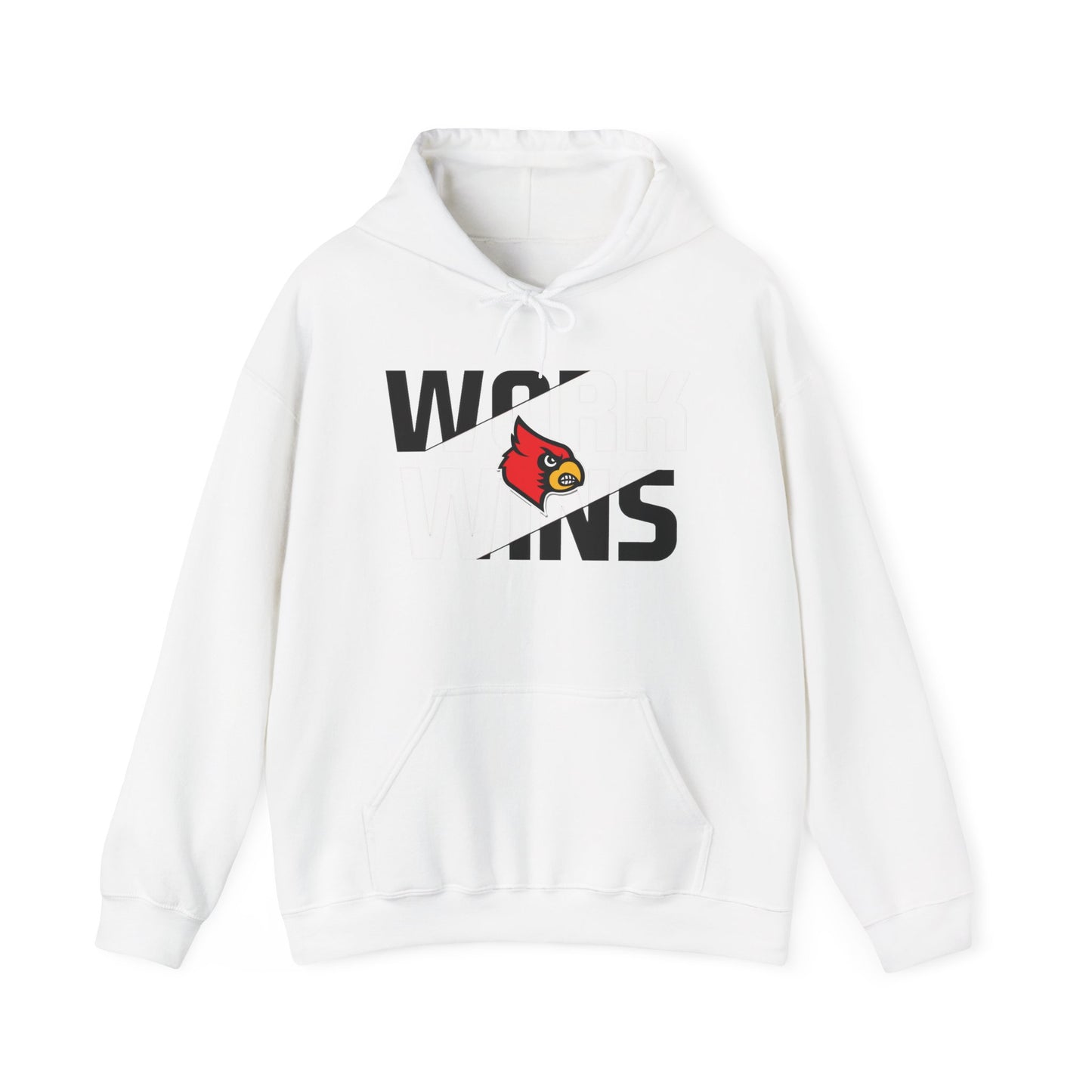 Work Wins - Unisex Heavy Blend™ Hooded Sweatshirt