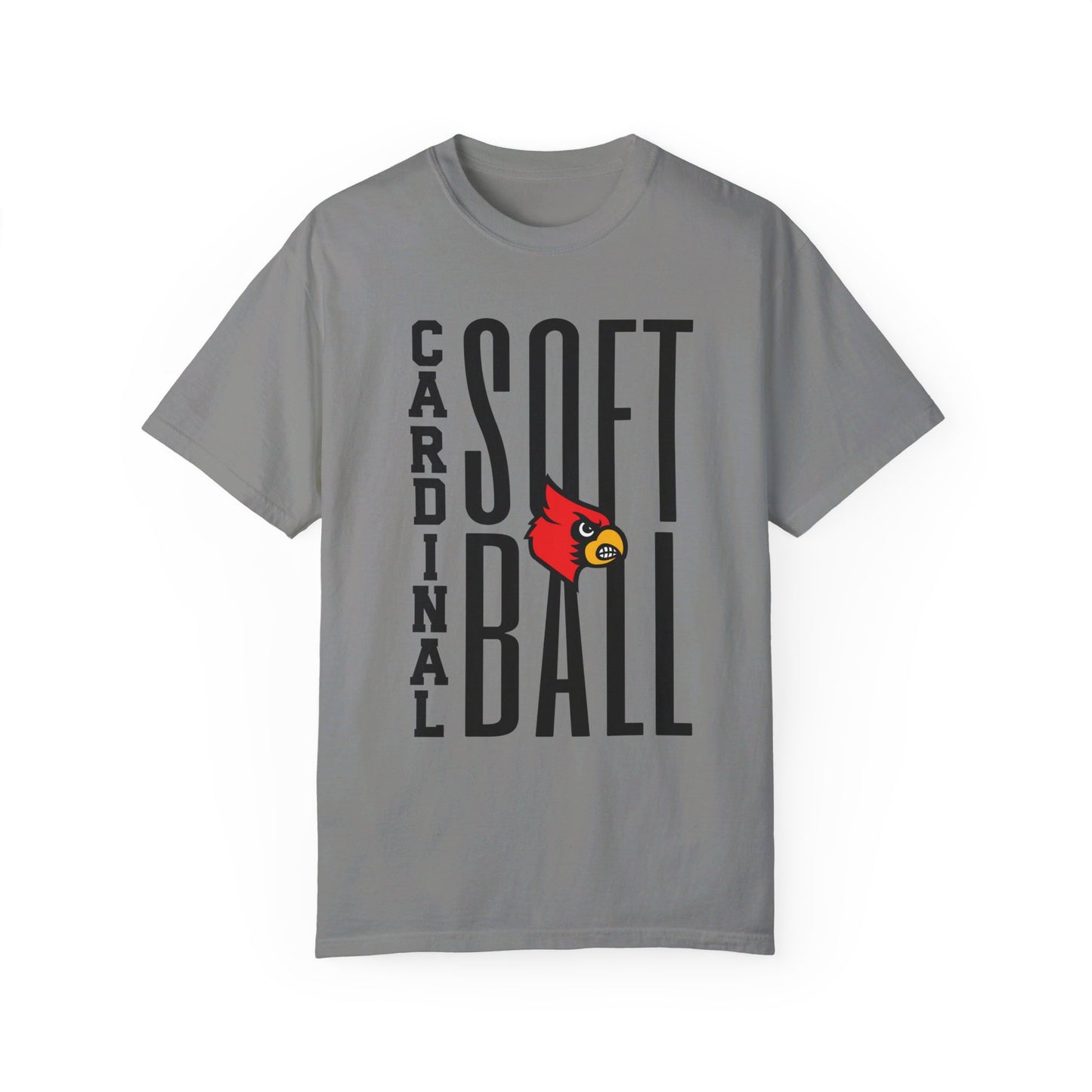 Cardinal Softball - Comfort Colors T-shirt