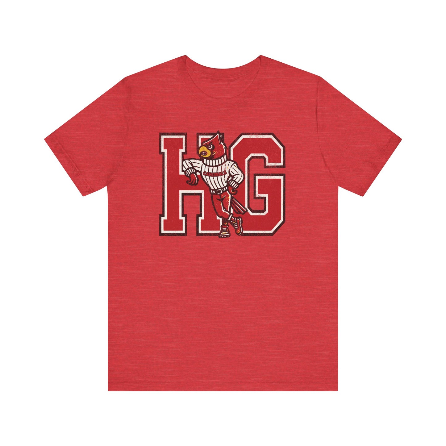 Vintage Cardinal HG - Bella + Canvas Short Sleeve Tee