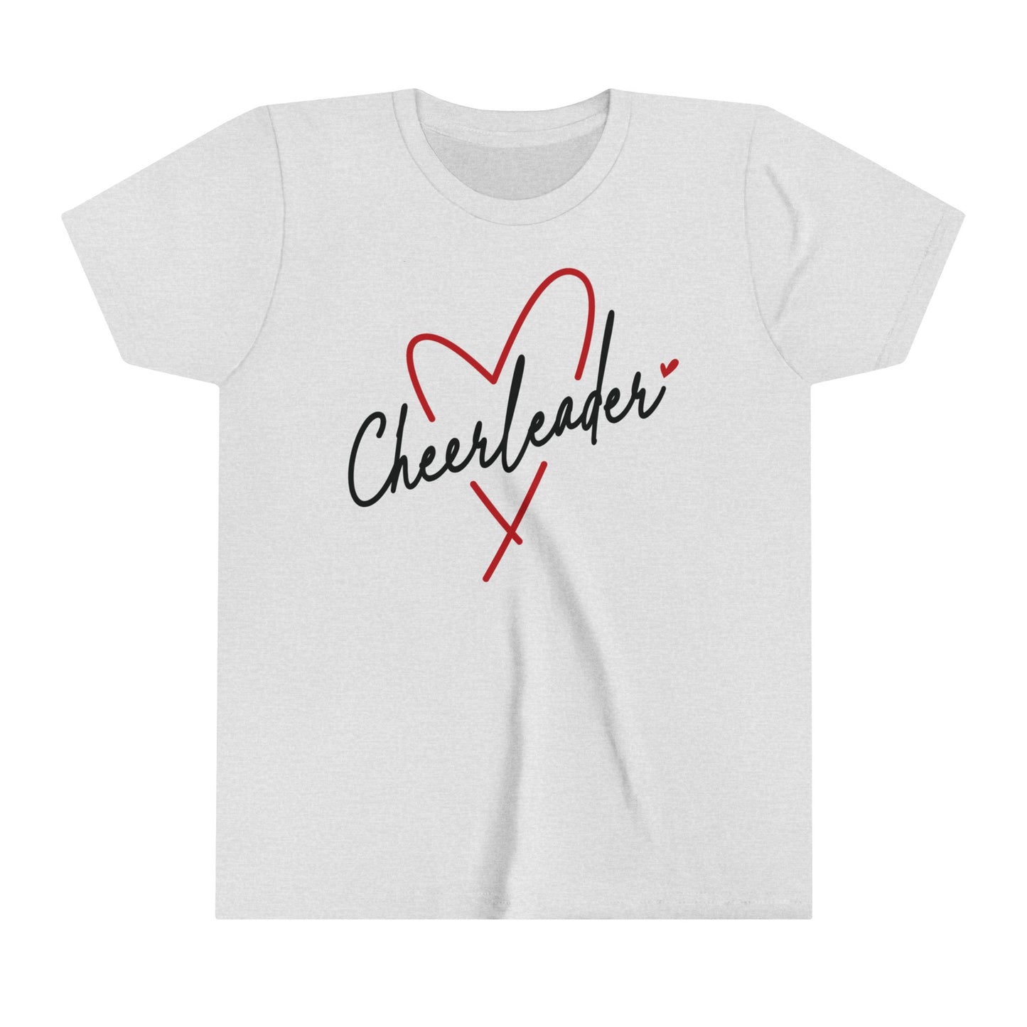 Cheerleader Heart - Bella + Canvas Youth Tee