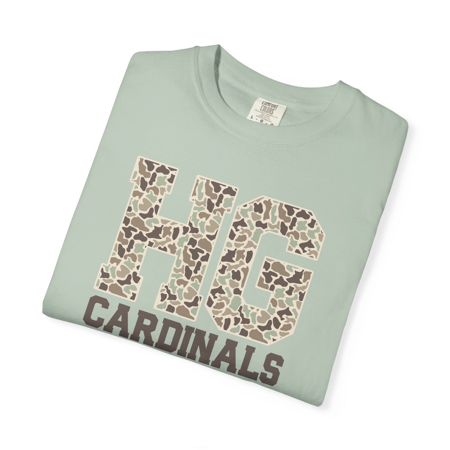 Old School Camo HG Cardinals - Comfort Colors T Shirt