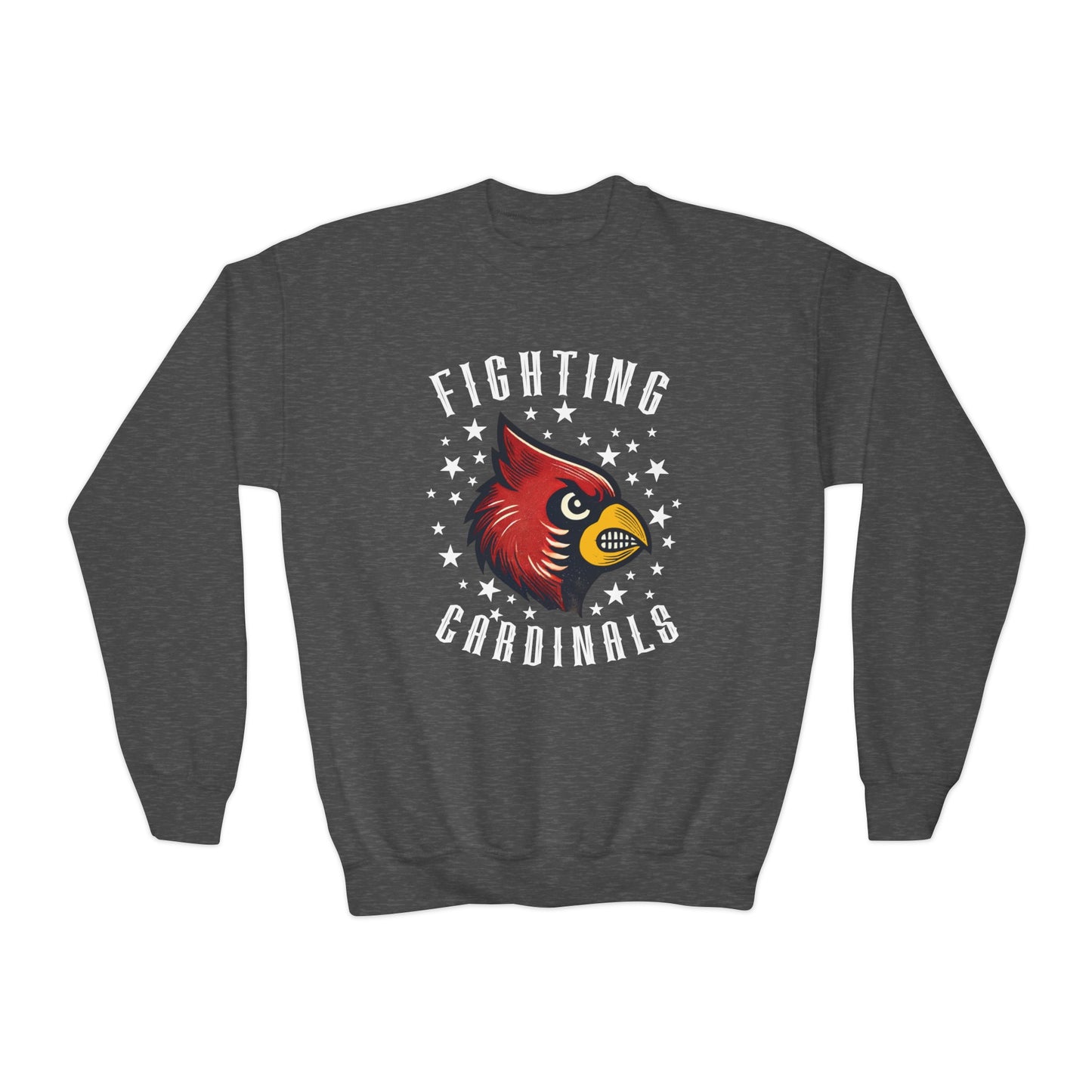 Fighting Cardinals - Youth Crew Sweatshirt
