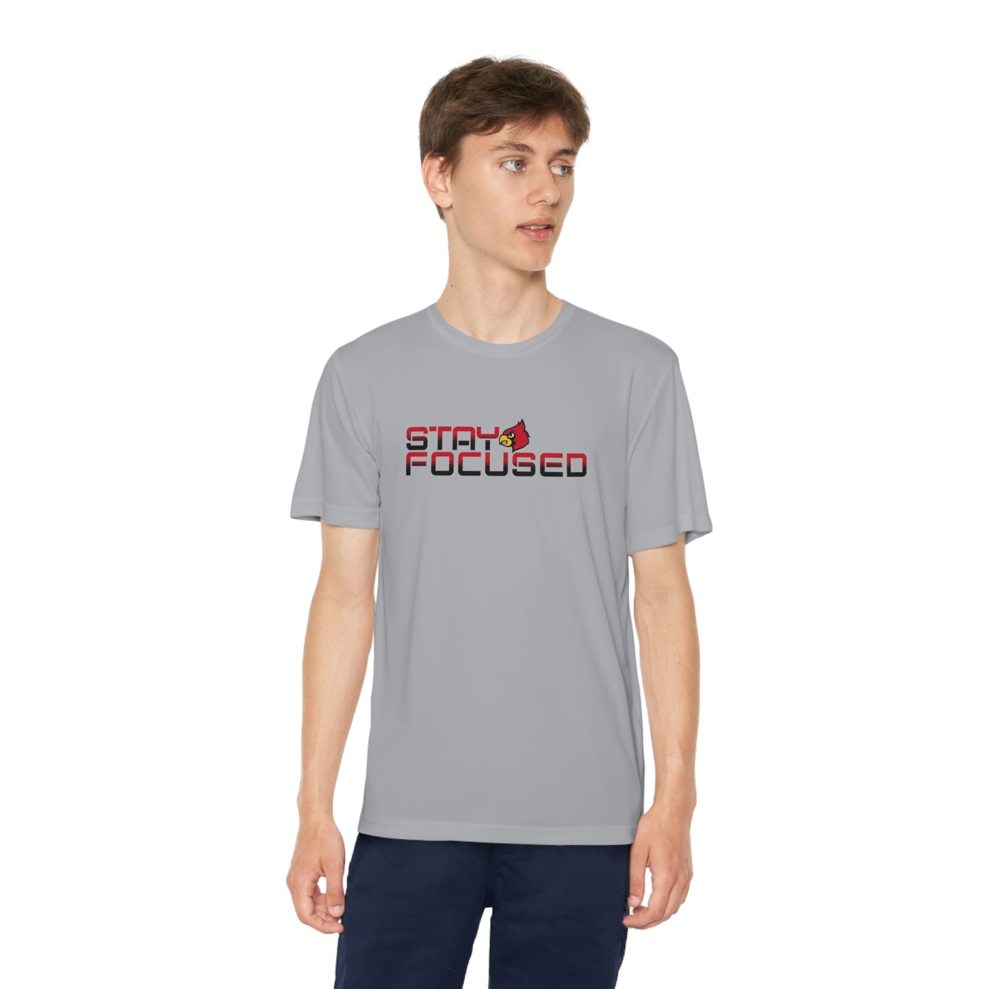 Stay Focused - Youth Sport-Tek® Competitor™ Tee