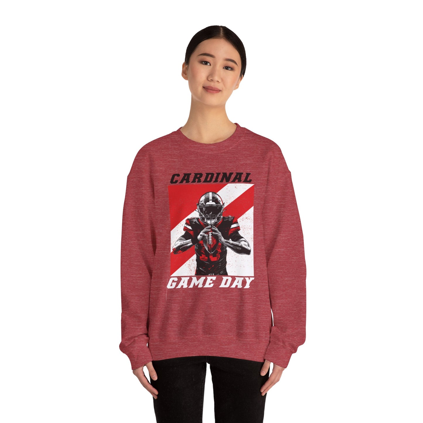 Cardinal Game Day - Unisex Heavy Blend™ Crewneck Sweatshirt