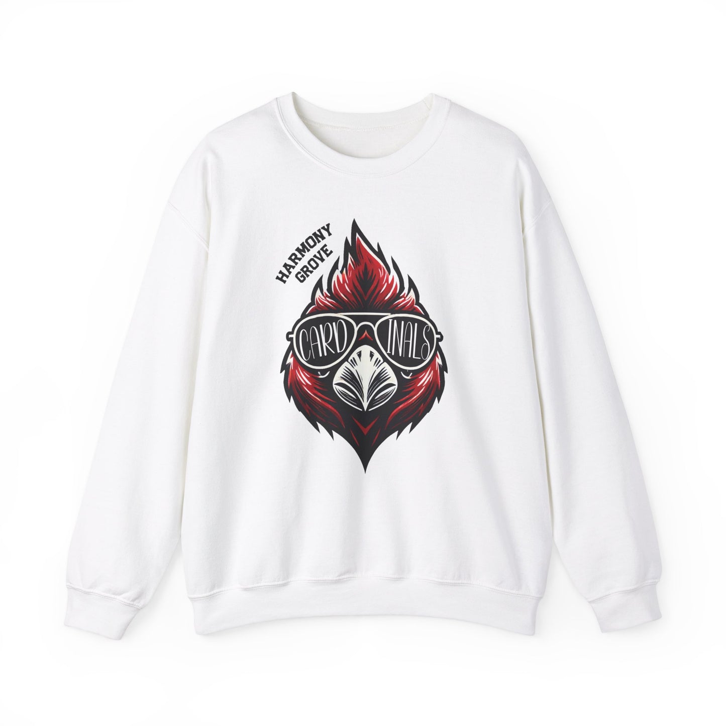 HG Cardinal with Sunglasses - Unisex Heavy Blend™ Crewneck Sweatshirt