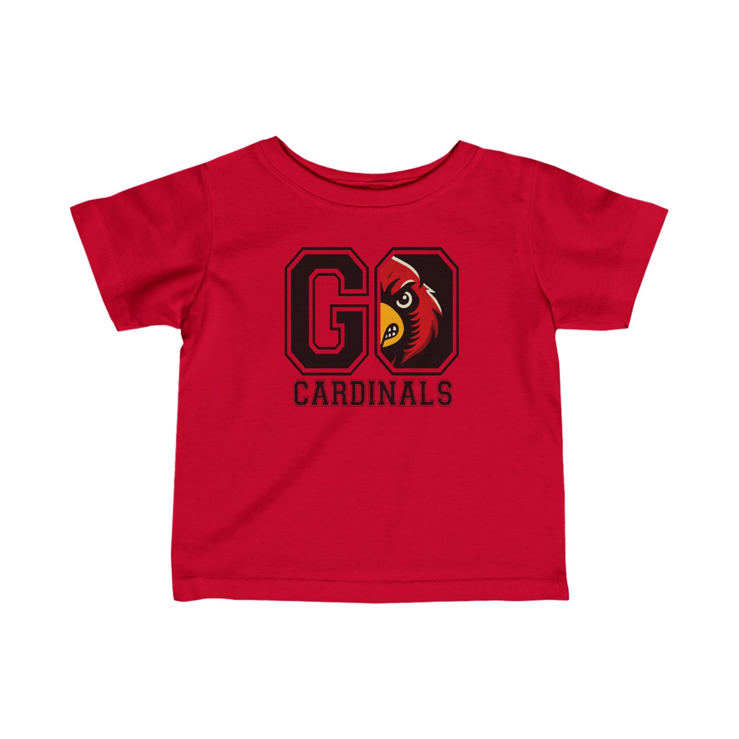 Go Cardinals - Infant Fine Jersey Tee