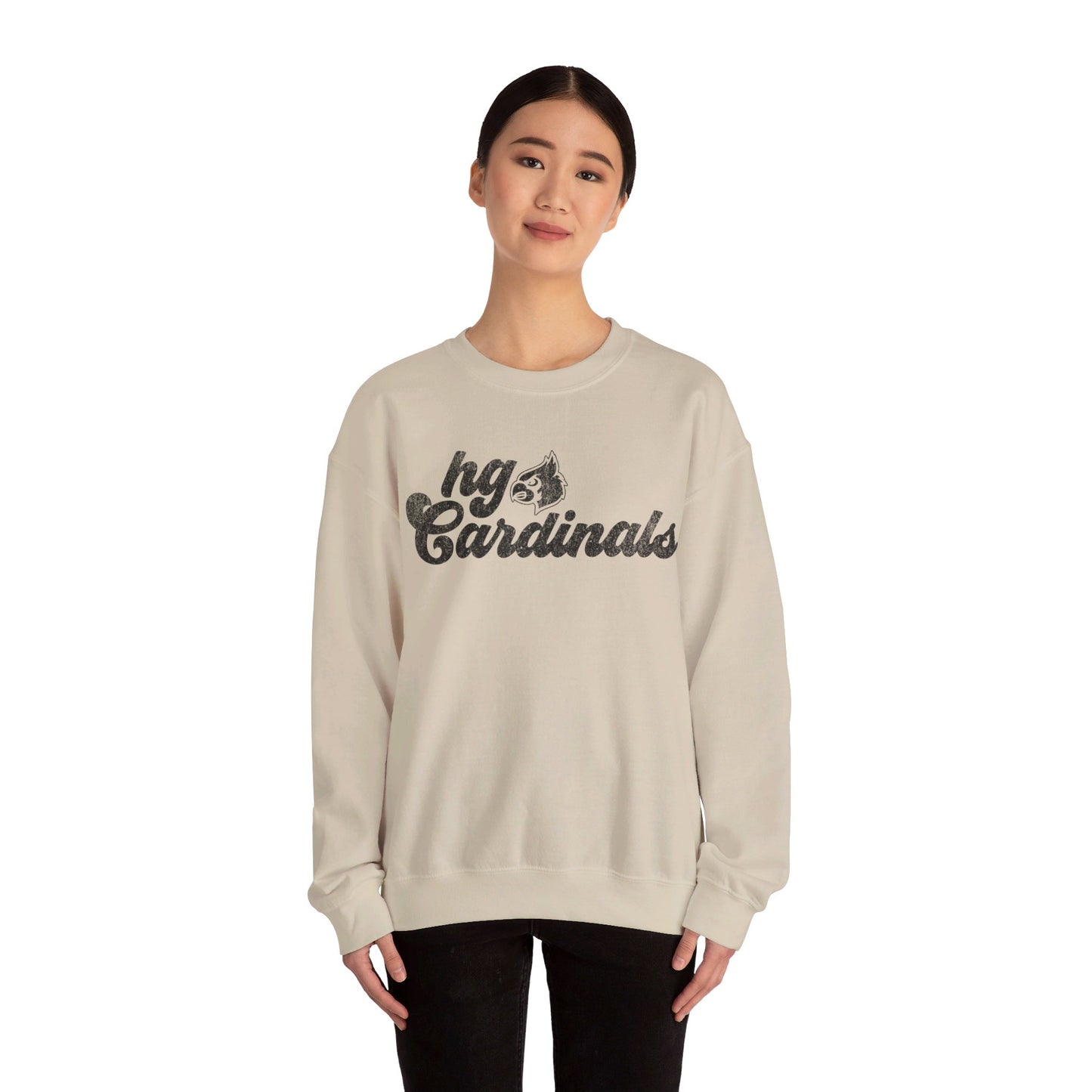 Vintage HG Cardinals - Unisex Heavy Blend™ Crewneck Sweatshirt