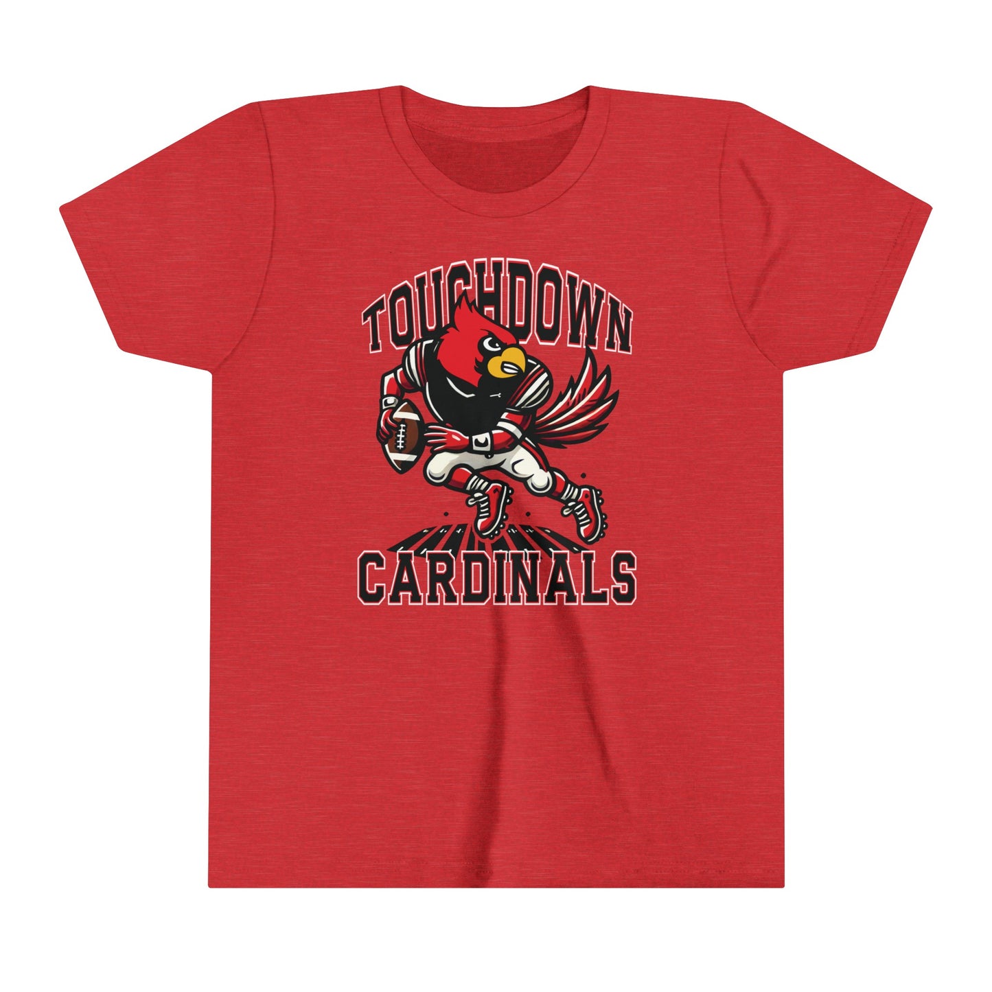 Touchdown Cardinals - Bella + Canvas Youth Tee