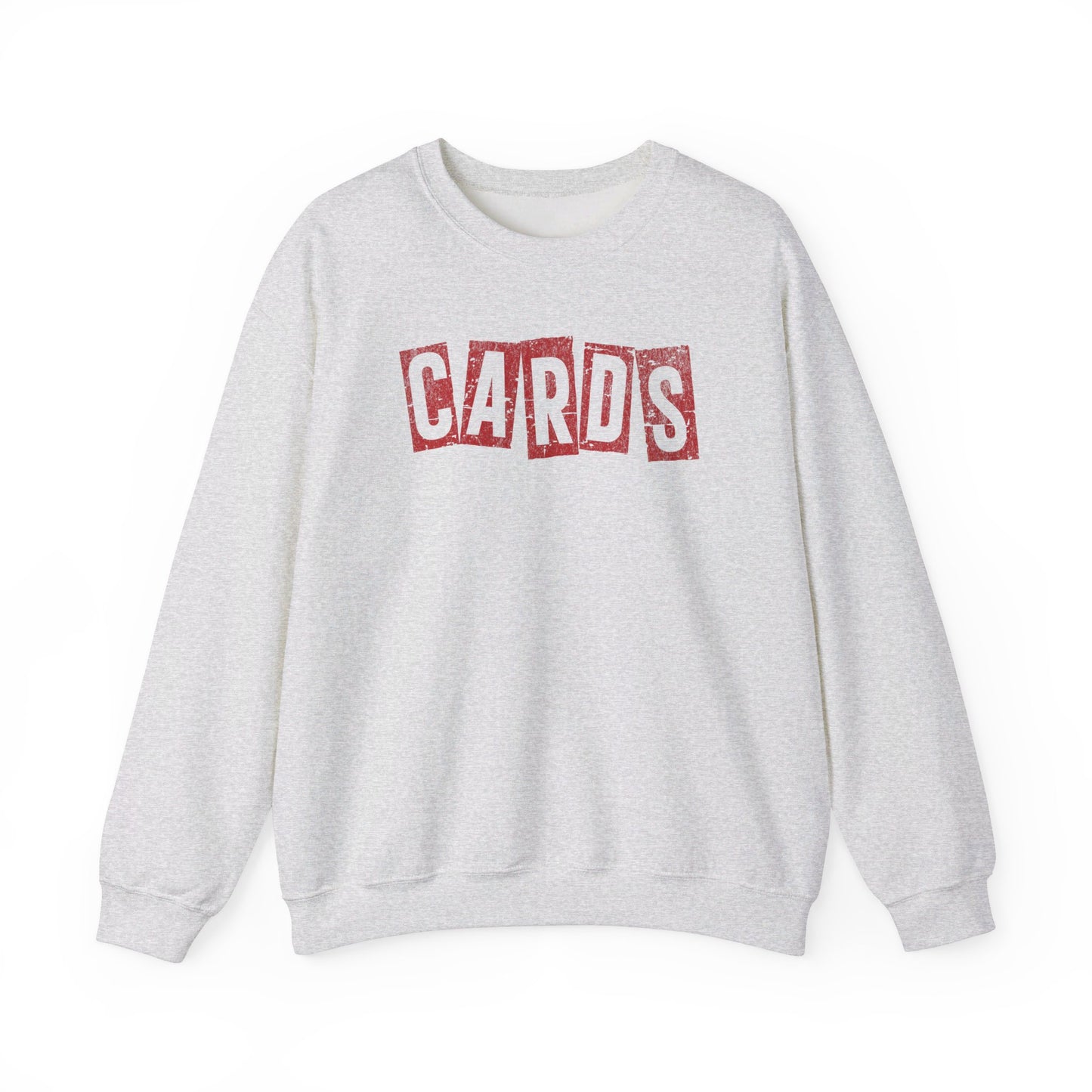 Vintage CARDS Block - Unisex Heavy Blend™ Crewneck Sweatshirt