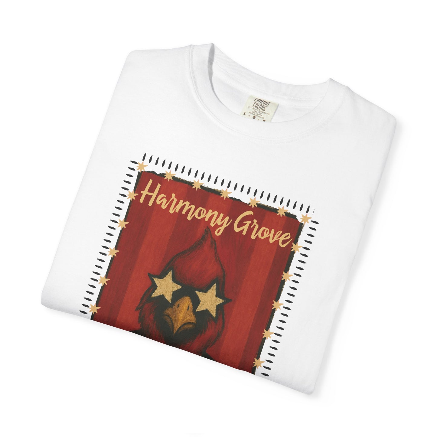Harmony Grove Cards Painted Cardinal - Comfort Colors T Shirt