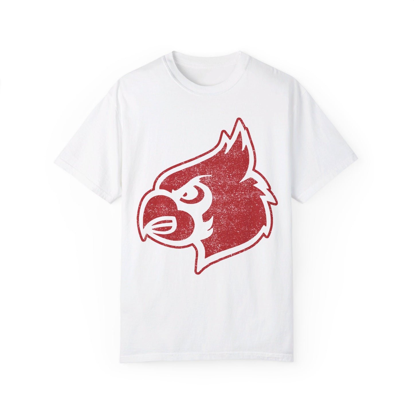 Distressed Filled Cardinal - Comfort Colors T-shirt