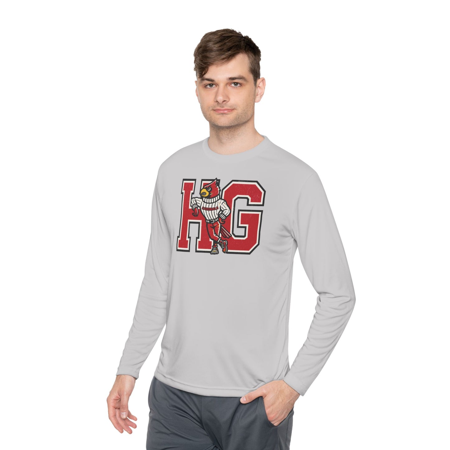 Vintage HG Cardinal - Dryfit Long Sleeve Tee