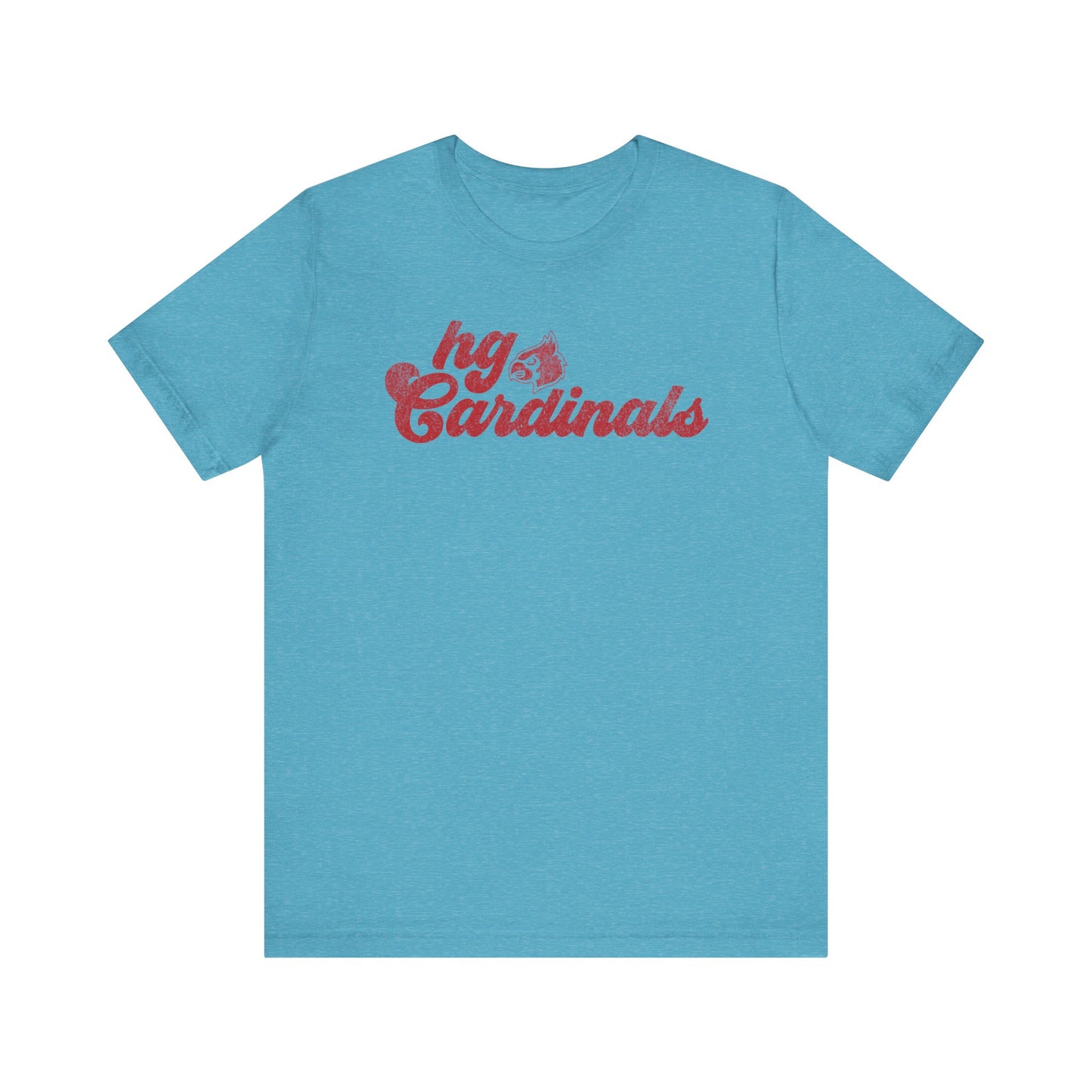 Vintage HG Cardinals - Bella + Canvas Short Sleeve Tee