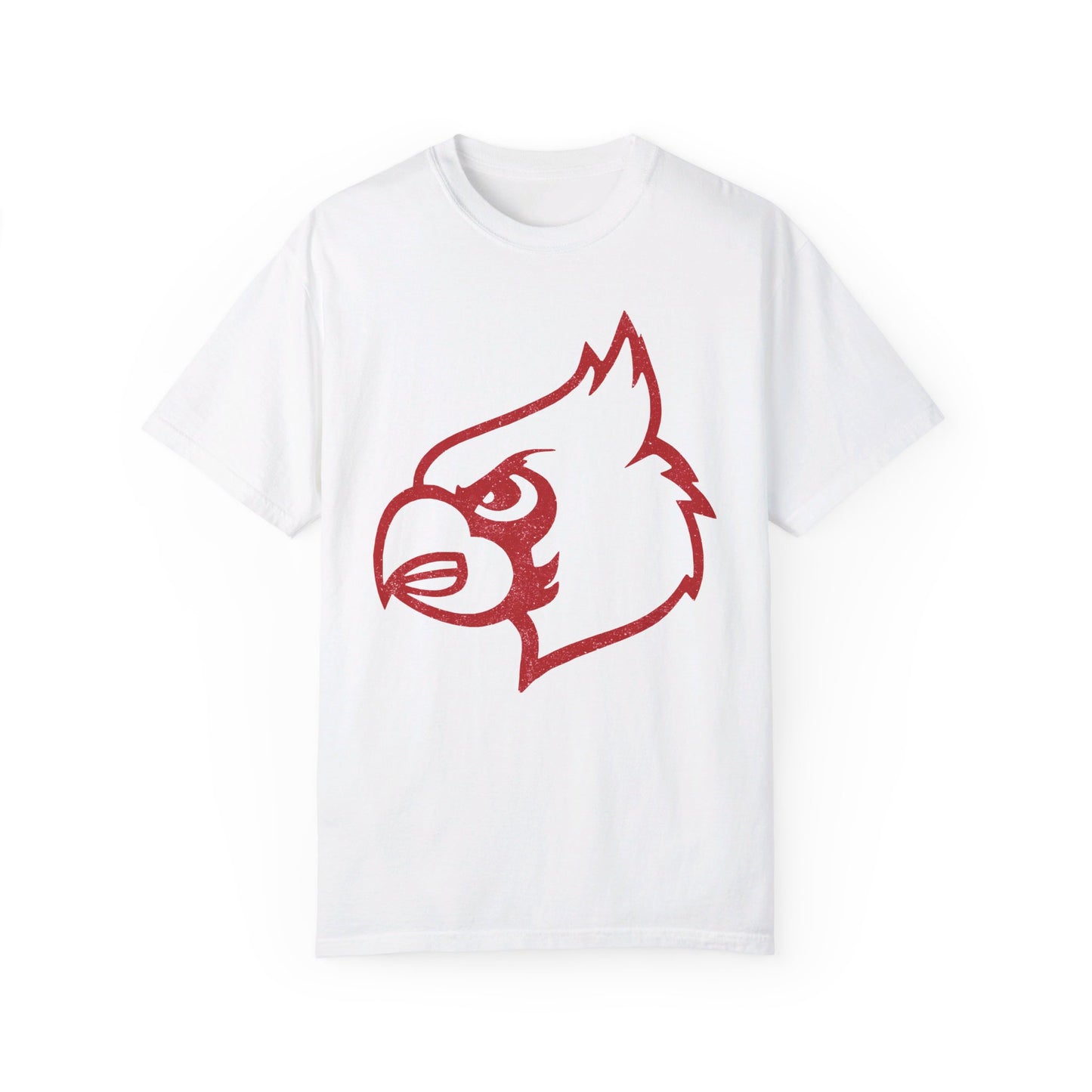Distressed Cardinal - Comfort Colors T-shirt