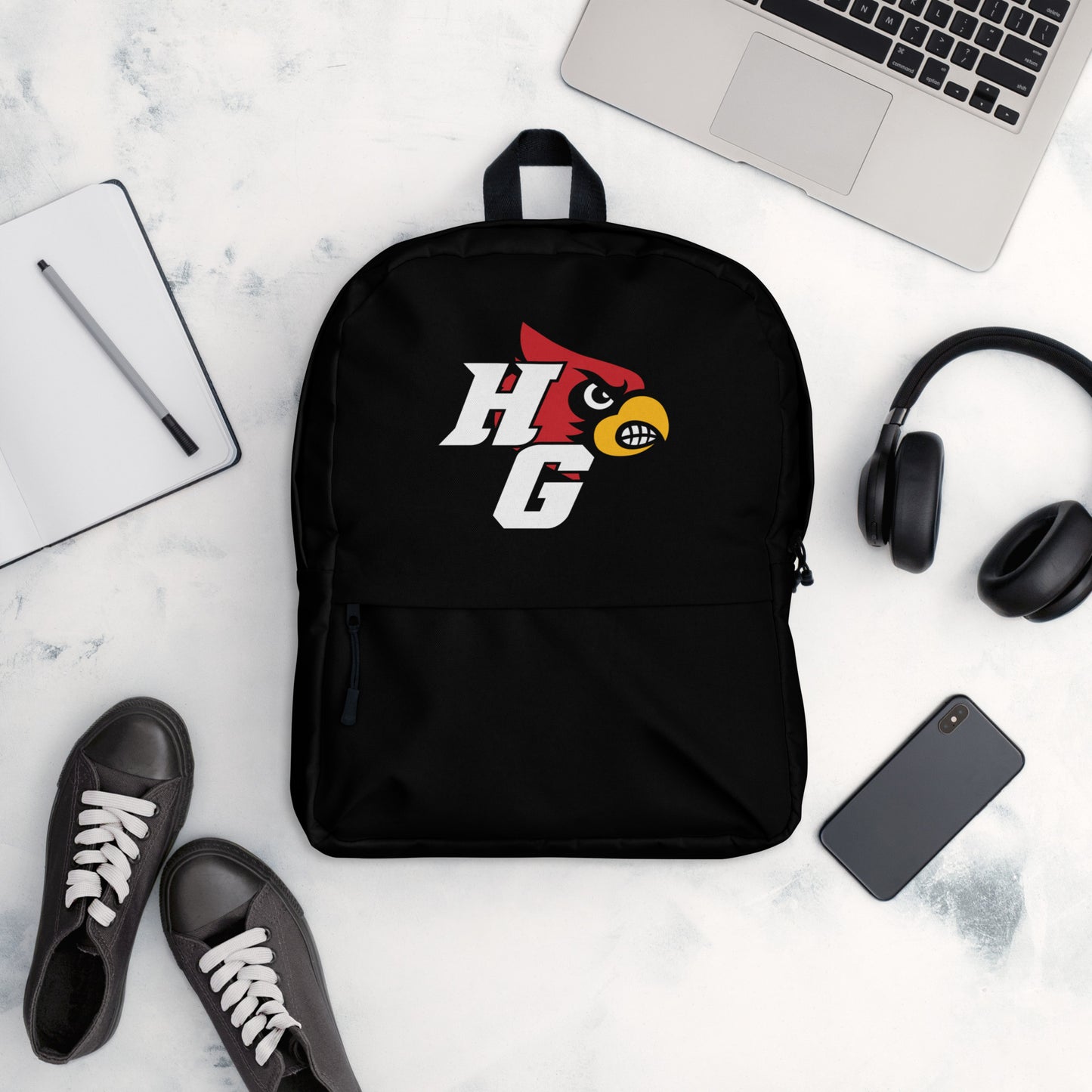 Harmony Grove Cardinal Backpack - Black