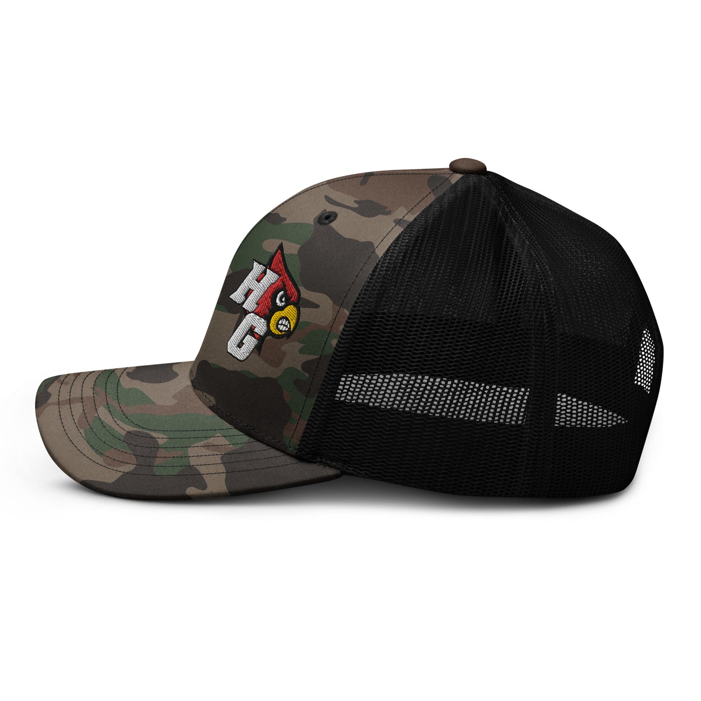 Harmony Grove Cardinals - Camouflage Trucker Hat