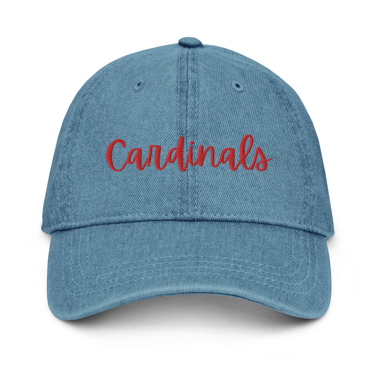 Cardinals + Back Logo - Denim Hat