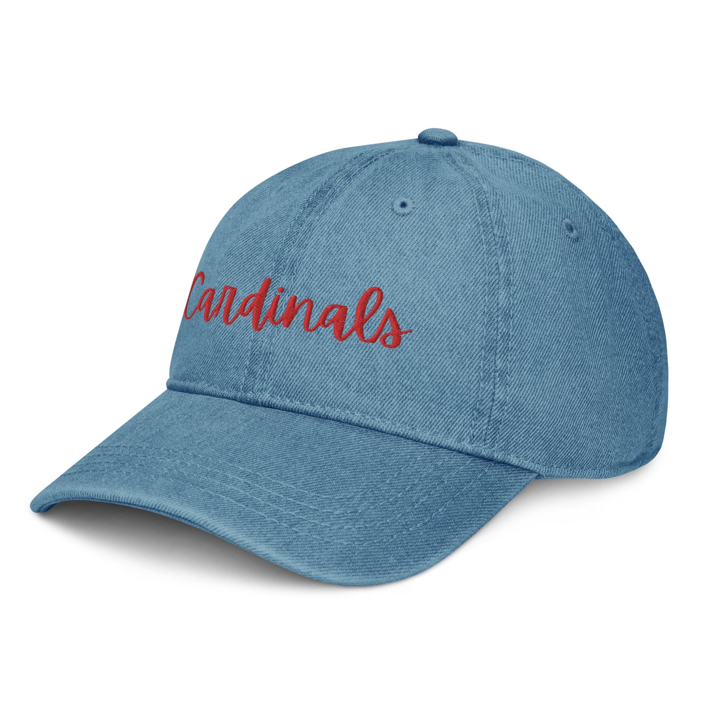Cardinals + Back Logo - Denim Hat