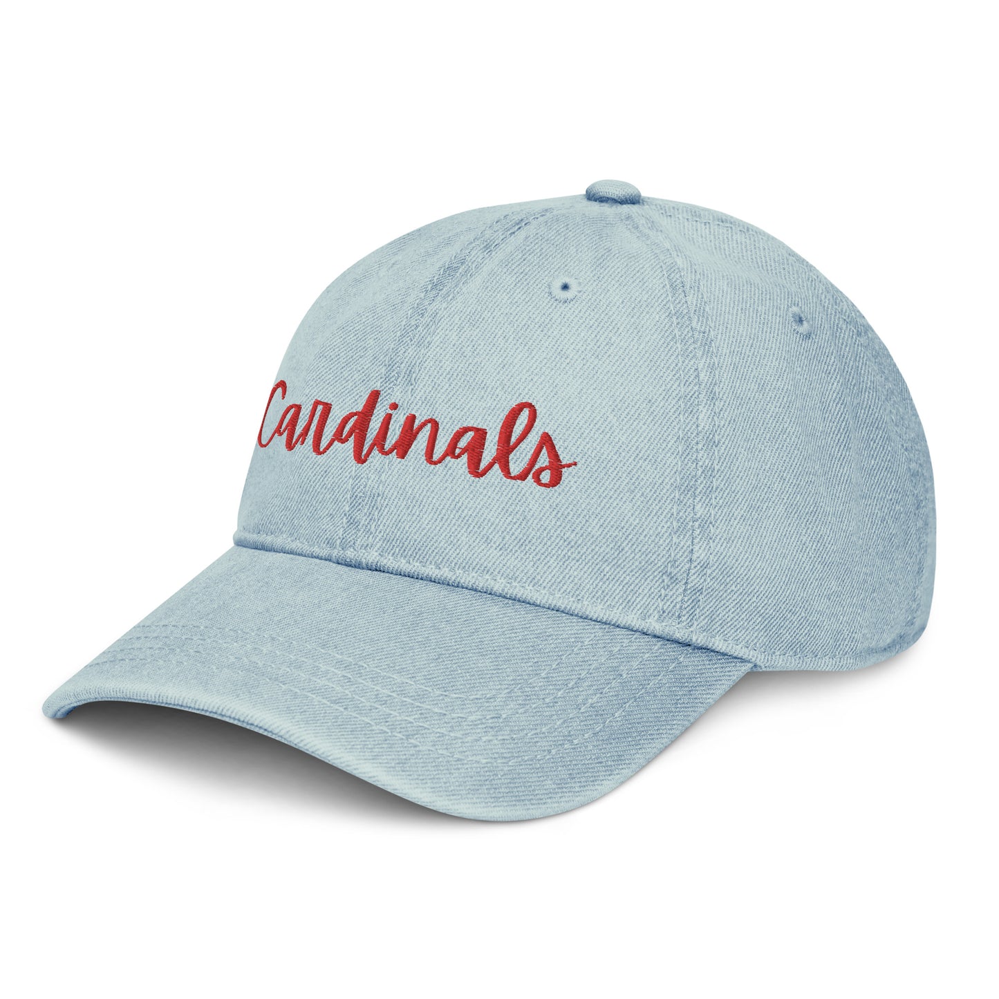 Cardinals + Back Logo - Denim Hat
