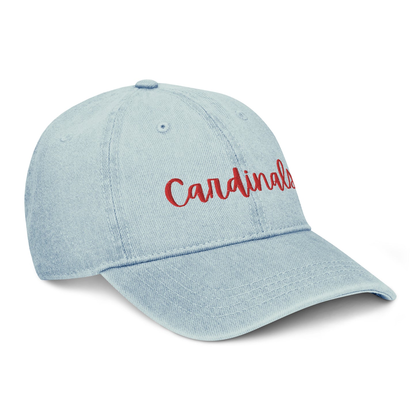 Cardinals + Back Logo - Denim Hat