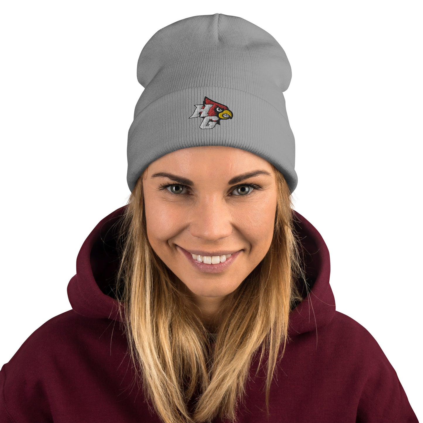 Harmony Grove Cardinal - Embroidered Beanie