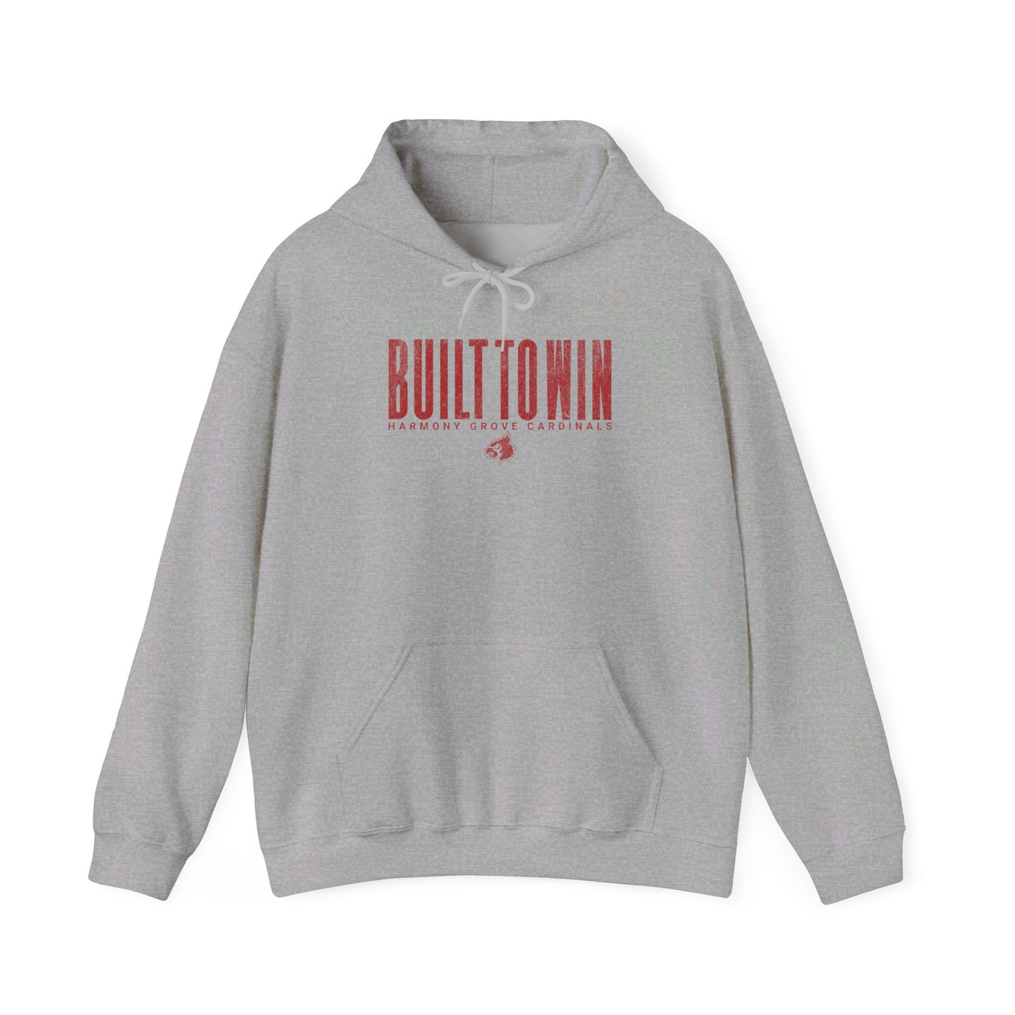 Vintage Built to Win - Unisex Heavy Blend™ Hooded Sweatshirt