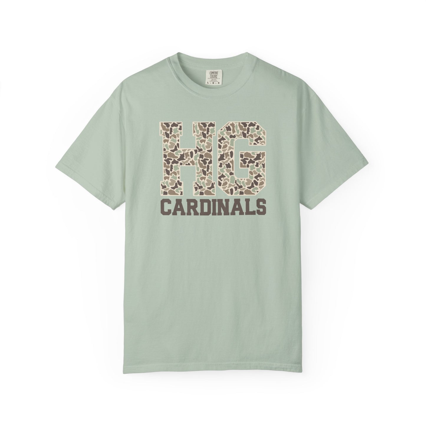 Old School Camo HG Cardinals - Comfort Colors T Shirt