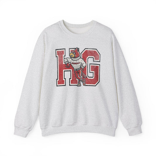 Vintage Cardinal HG - Unisex Heavy Blend™ Crewneck Sweatshirt