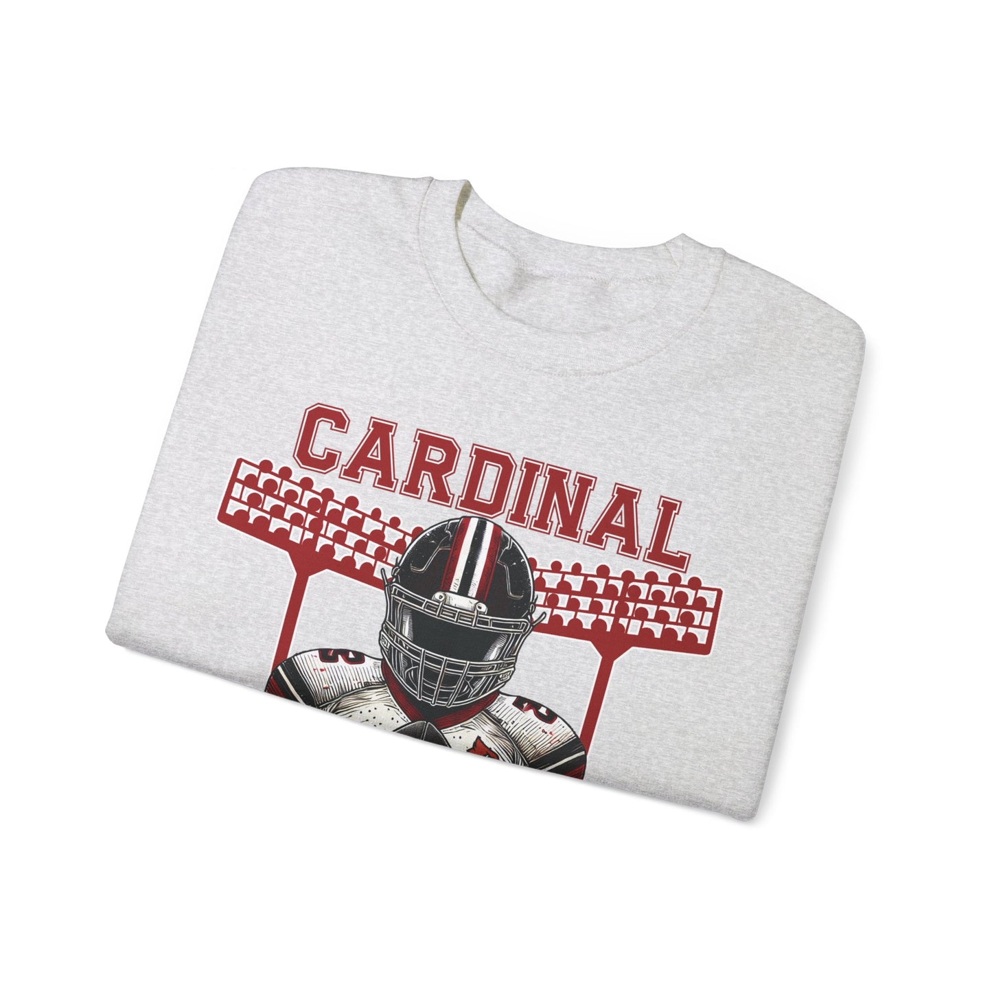 Cardinal Friday Nights Football - Unisex Heavy Blend™ Crewneck Sweatshirt