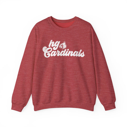 Vintage HG Cardinals - Unisex Heavy Blend™ Crewneck Sweatshirt