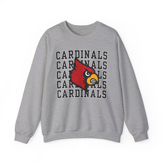 Cardinals Mascot - Unisex Heavy Blend™ Crewneck Sweatshirt