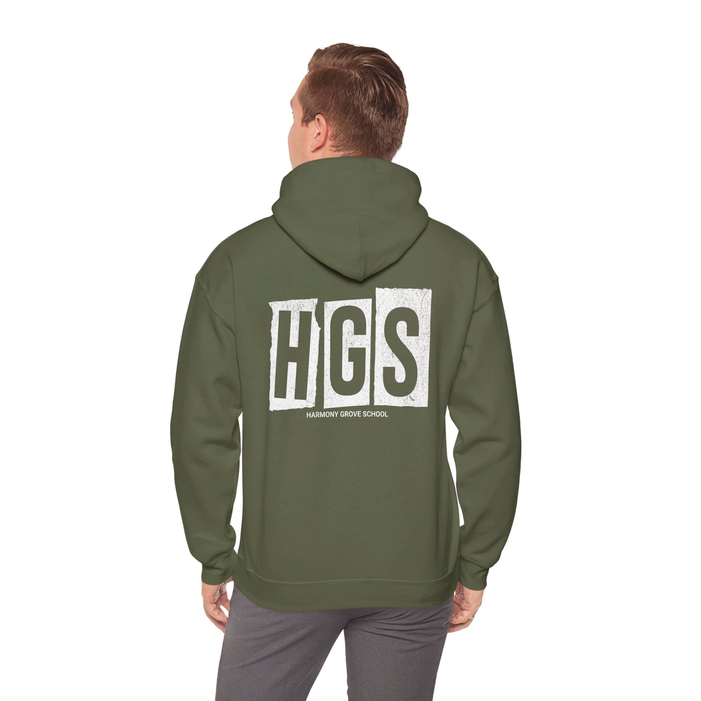 Vintage Cardinals + HGS - Unisex Heavy Blend™ Hooded Sweatshirt