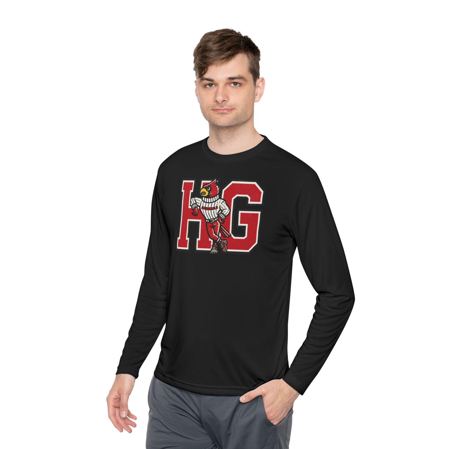 Vintage HG Cardinal - Dryfit Long Sleeve Tee