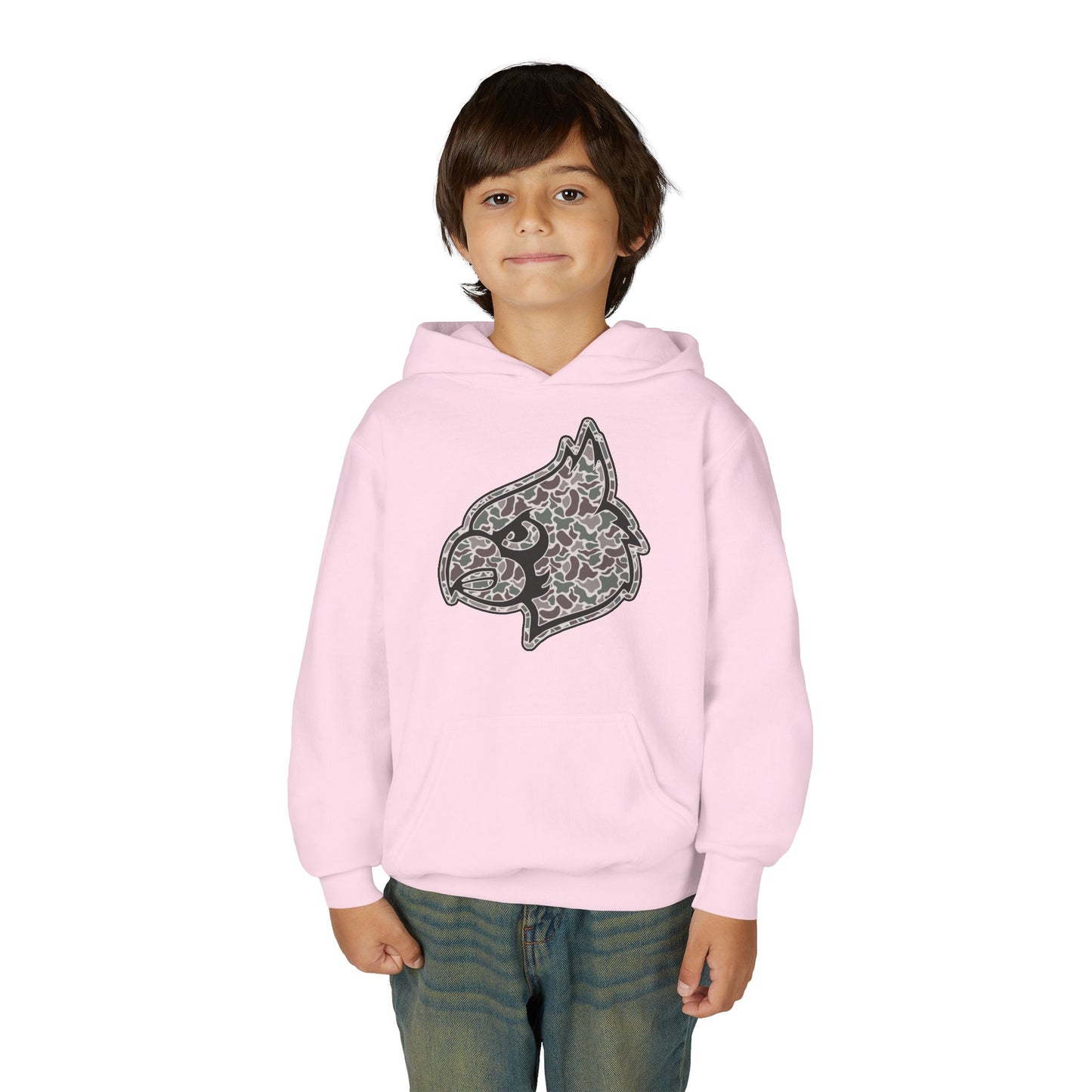 Old School Camo - Youth Heavy Blend Hooded Sweatshirt