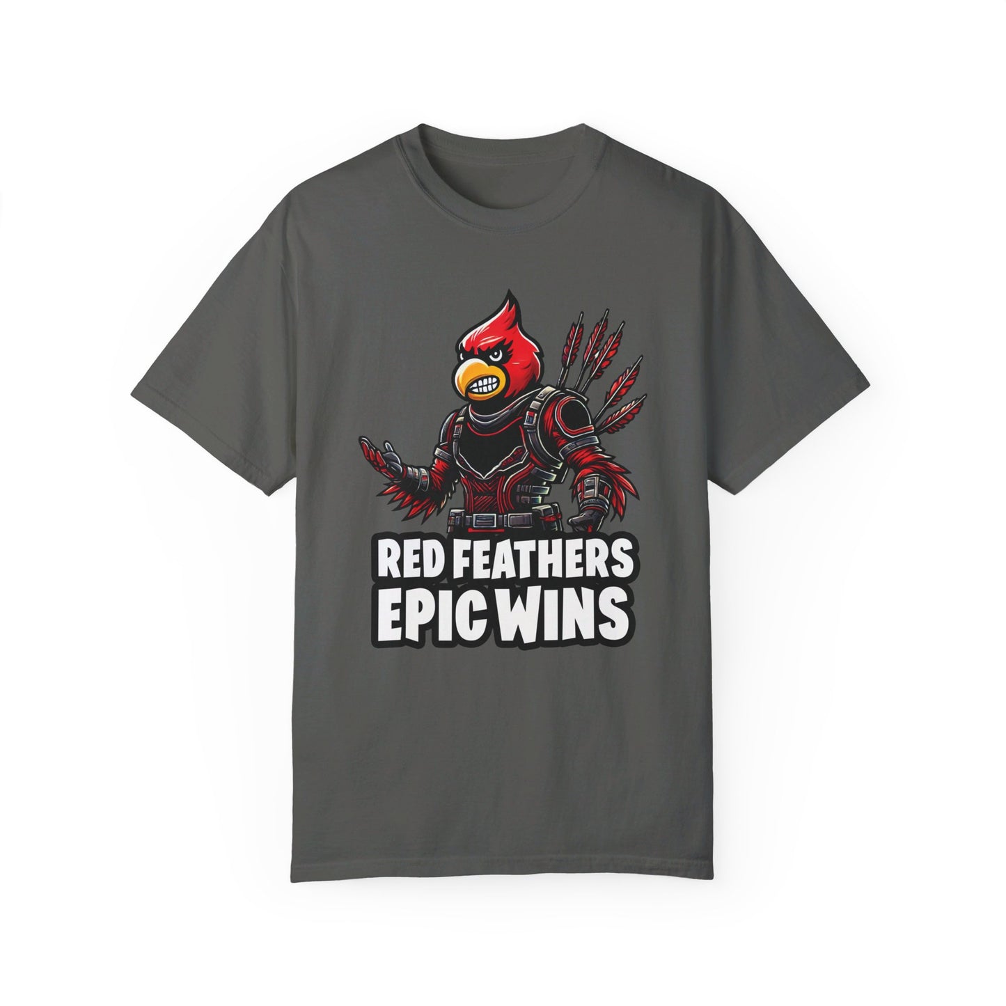 Red Feathers Epic Wins - Comfort Colors T-shirt
